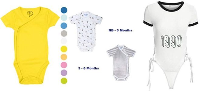 short sleeve side snap bodysuit